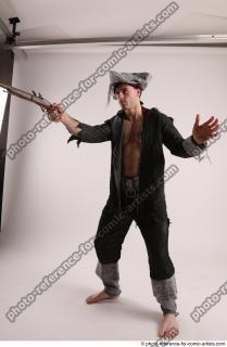 18 JACK PIRATE STANDING POSE WITH GUN 182